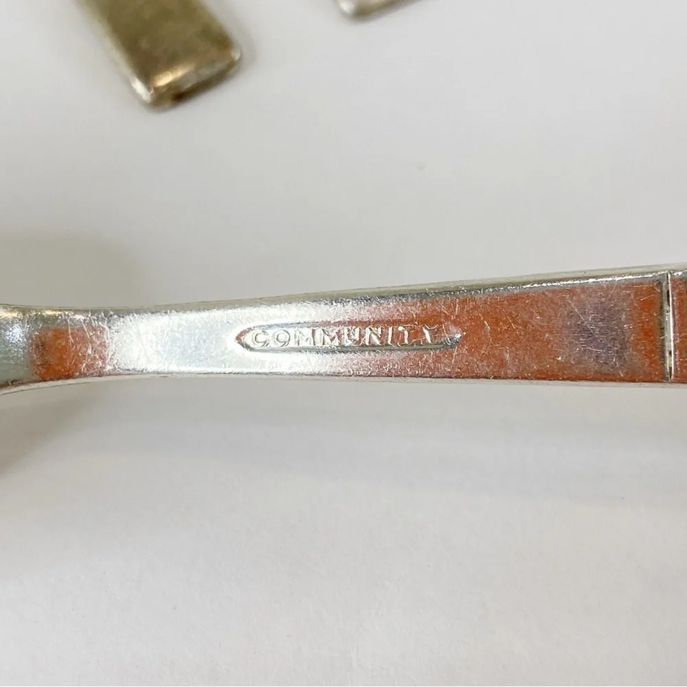 Oneida Community Silverplate 1948 Morning Star Spoons 6 TSP 7 TBSP 1 Spreader